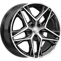 Литые диски ТАЙТО (КЛ1066) 6.500xR16 5x110 DIA65.1 ET38 графит