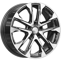 Литые диски АТАКОР (КЛ376) 7.000xR17 5x108 DIA60.1 ET45 алмаз