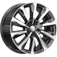 Литые диски ДУБАЙ (КЛ315) 6.500xR17 5x112 DIA66.6 ET49 селена